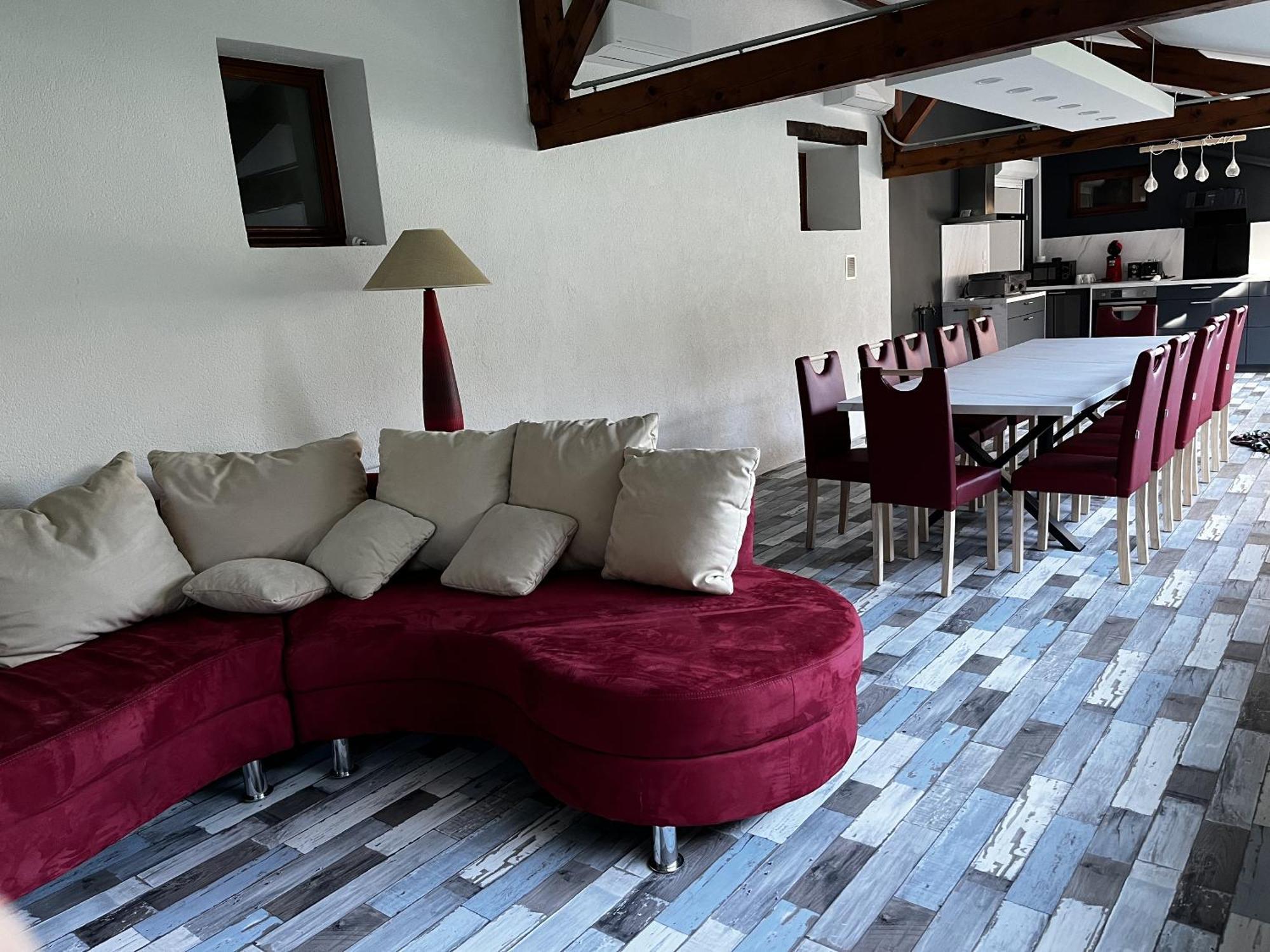 Maison Piscine Et Jacuzzi Saint-Germain-des-Fosses ห้อง รูปภาพ
